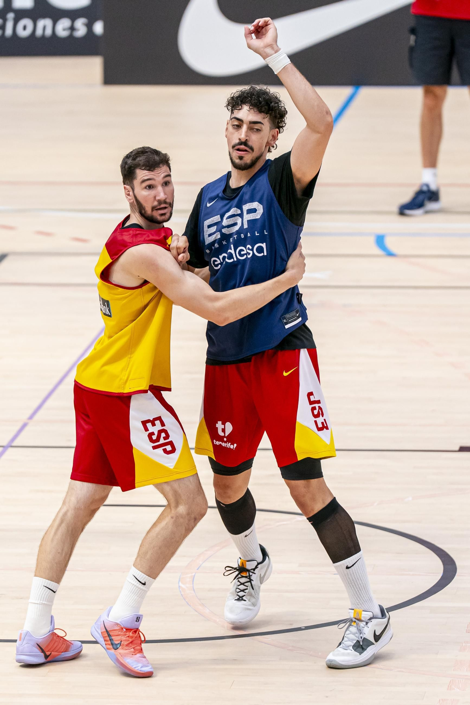 España acaba su trabajo en Madrid antes de venir a Málaga