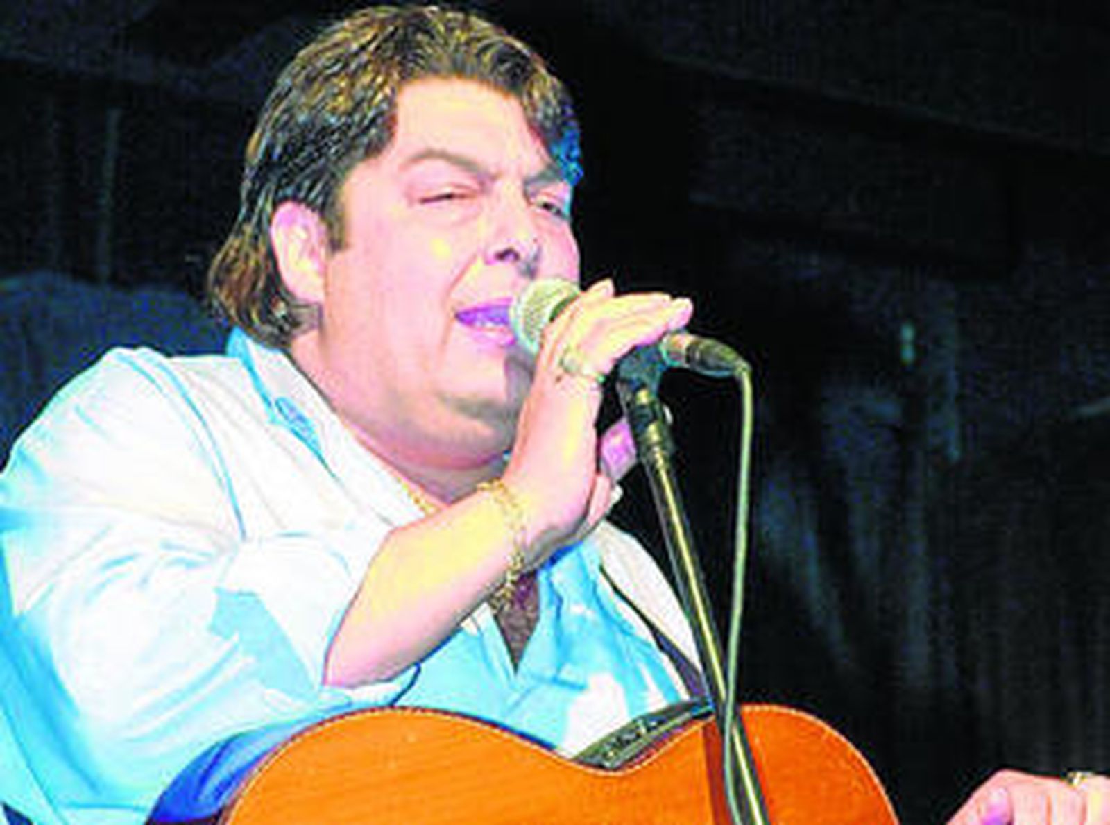 El cantaor y guitarrista Manzanita.