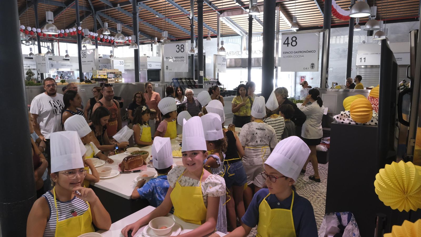 Taller Infantil de Cocina de la Feria de Almería 2024, en imágenes