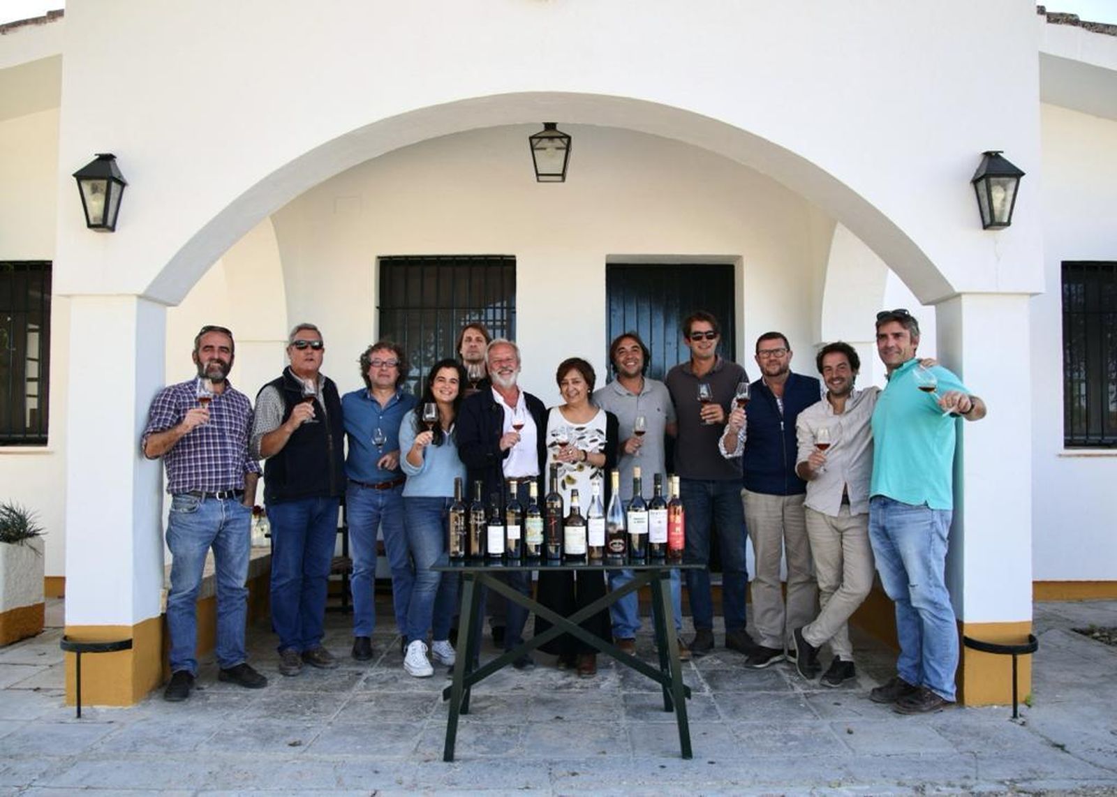 Una imagen del encuentro realizado en la Viña la Zarzuela.