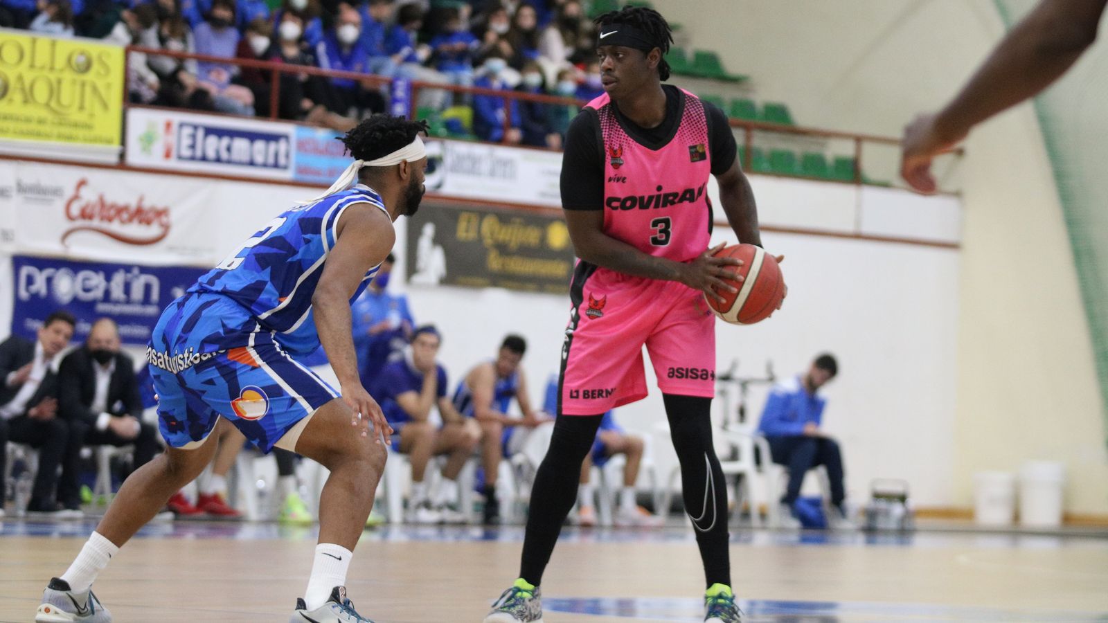 Bropleh ofreció su mejor imagen en la recta final del choque.