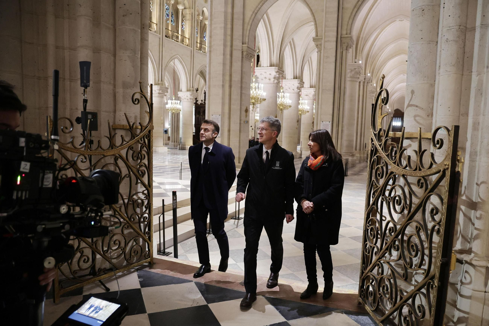 Así es el nuevo interior de Notre Dame tras la restauración Así es el nuevo interior de Notre Dame tras la restauración