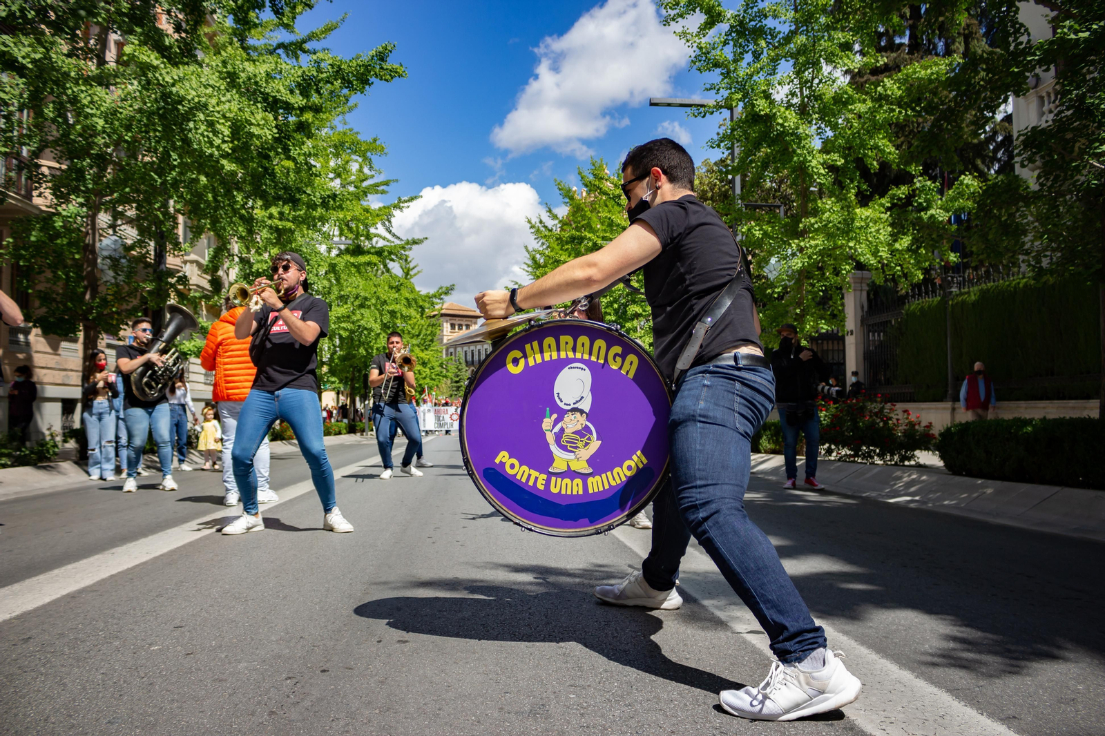 Fotos: Manifestación del 1º de Mayo en Granada