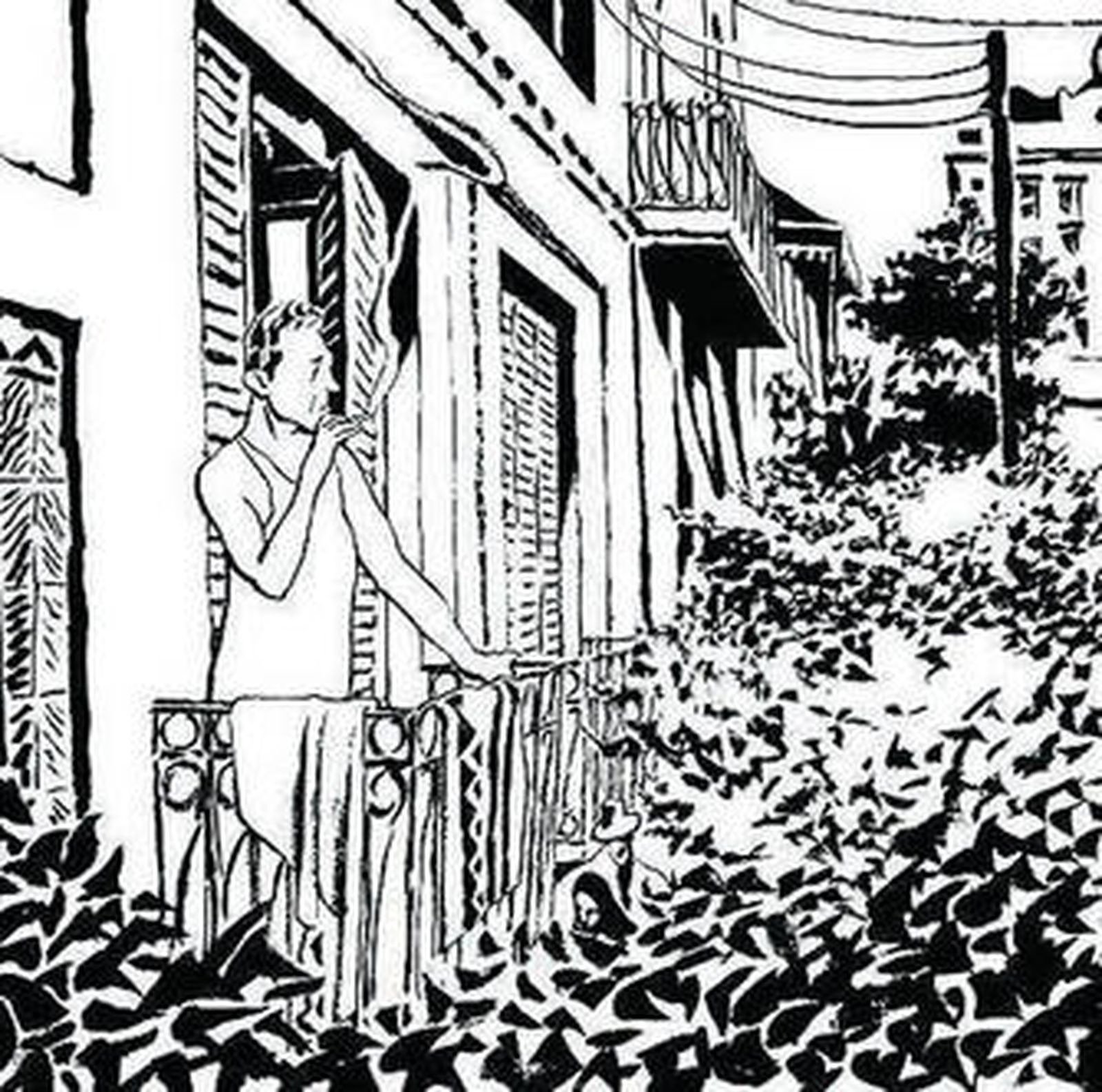 Un hombre pobre y desnudo