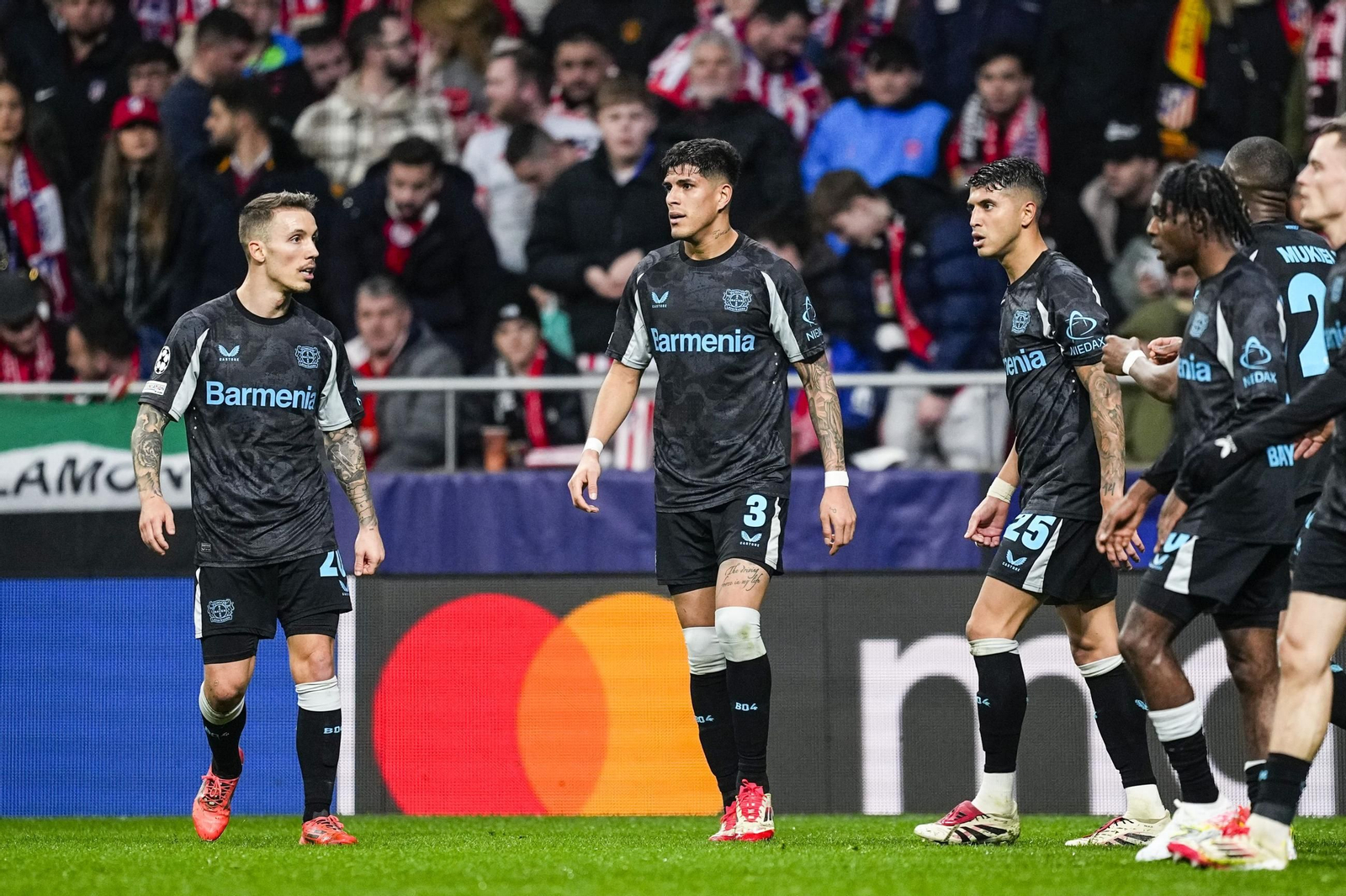 Las fotos del Atlético de Madrid - Bayer Leverkusen