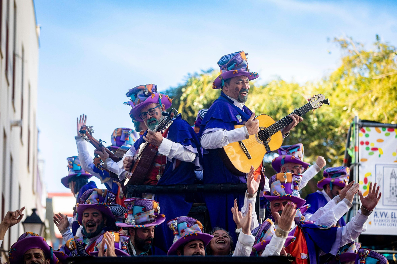 Todas las imágenes de los carruseles de coros de la Viña y el Mentidero del Carnaval de Cádiz 2024