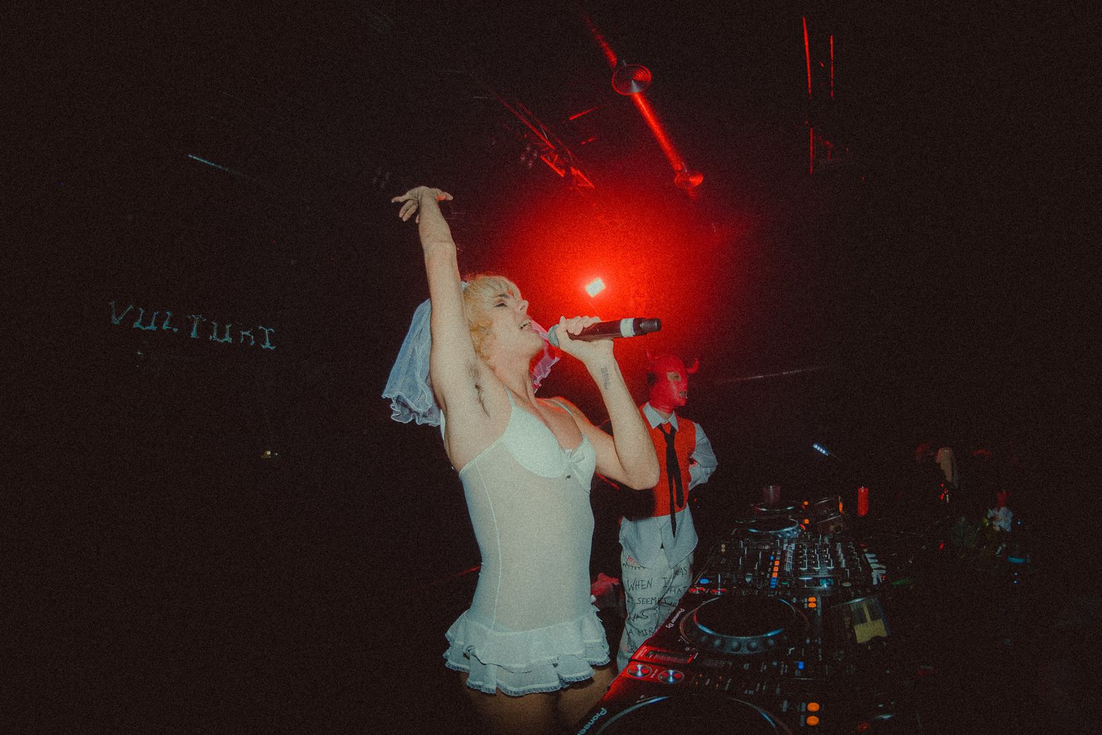 Samantha Hudson en una pasada edición de la fiesta.