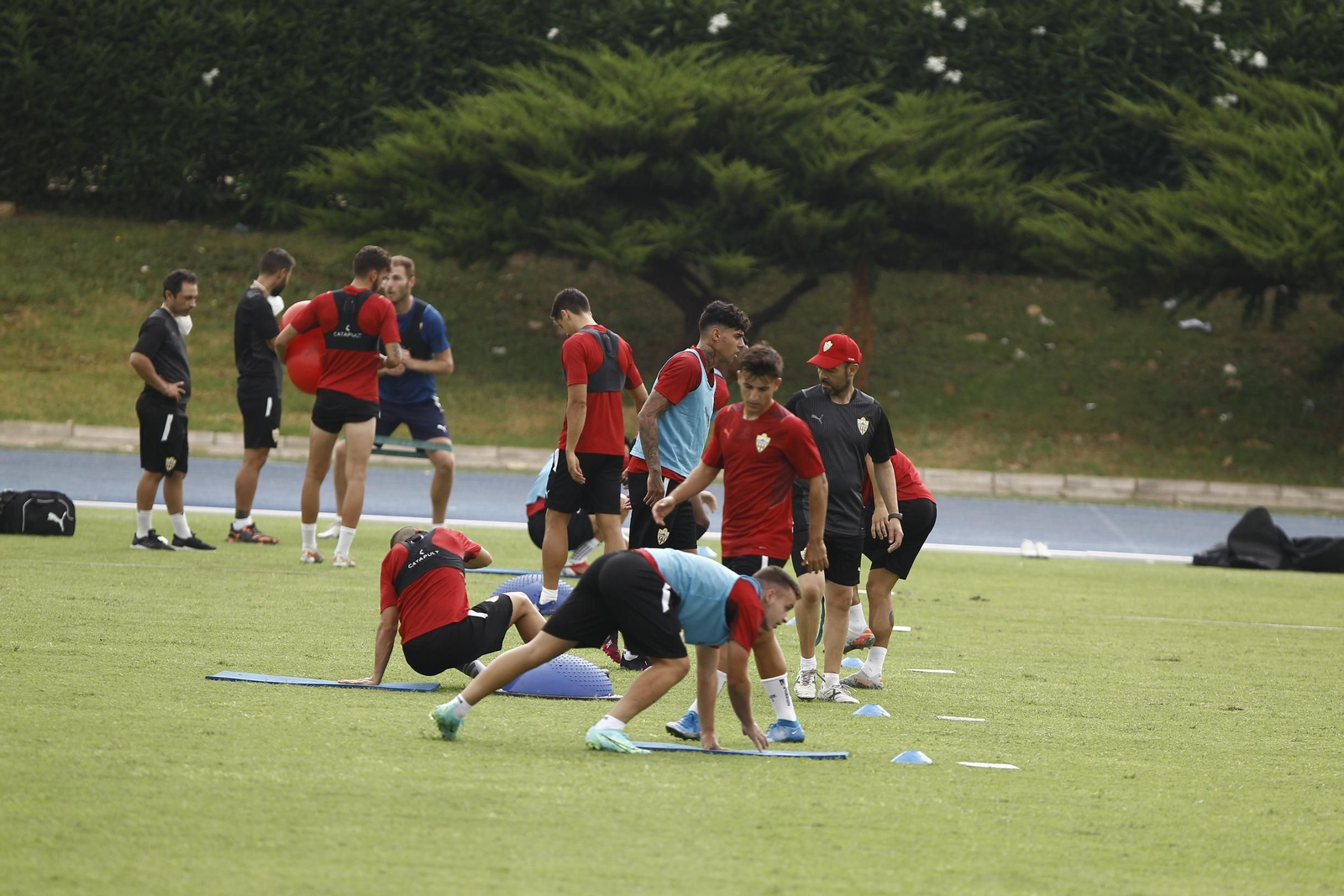 Fotogalería entrenamiento U.D. Almería