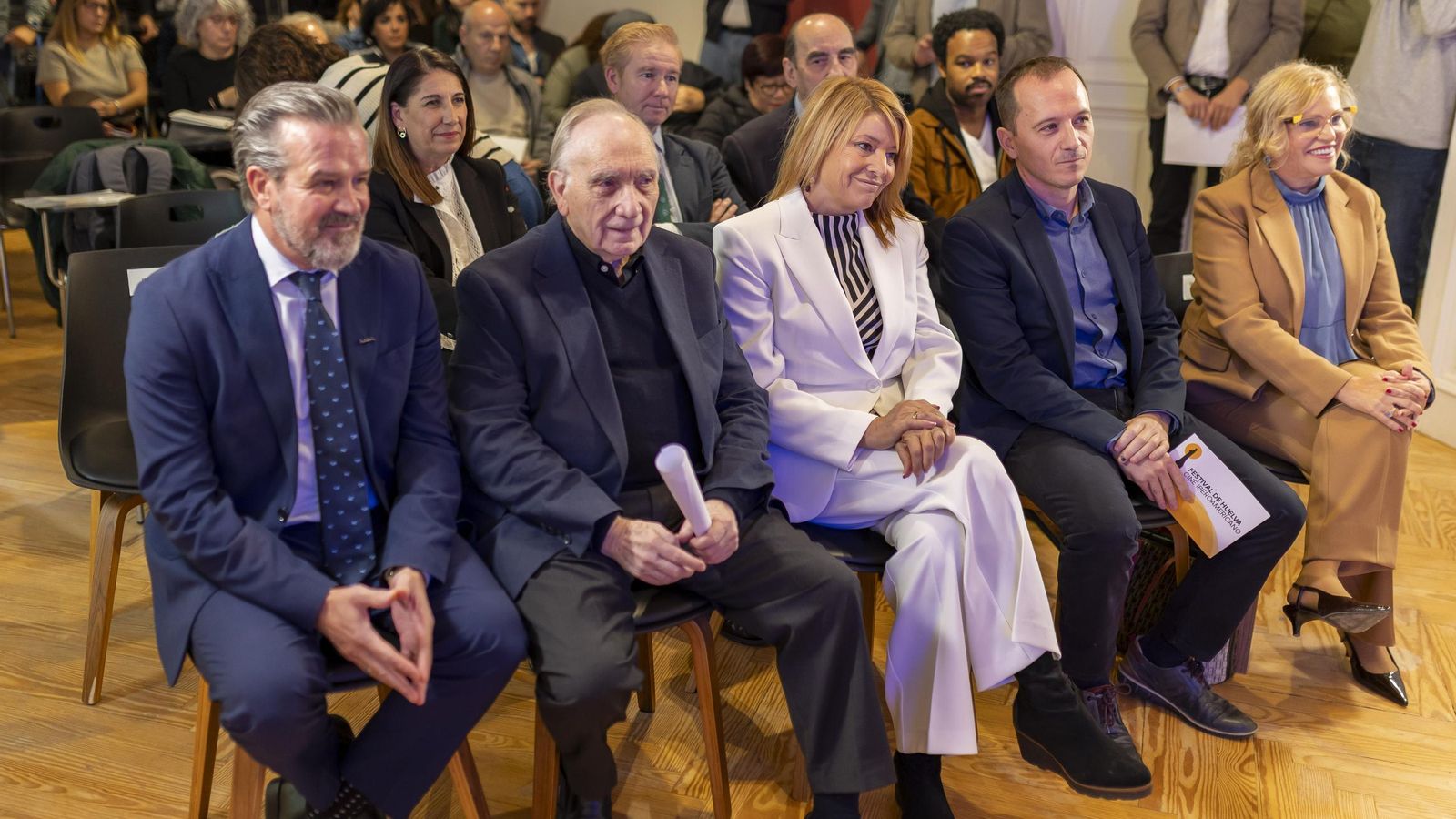 Un momento de la presentación del festival cinematográfico.
