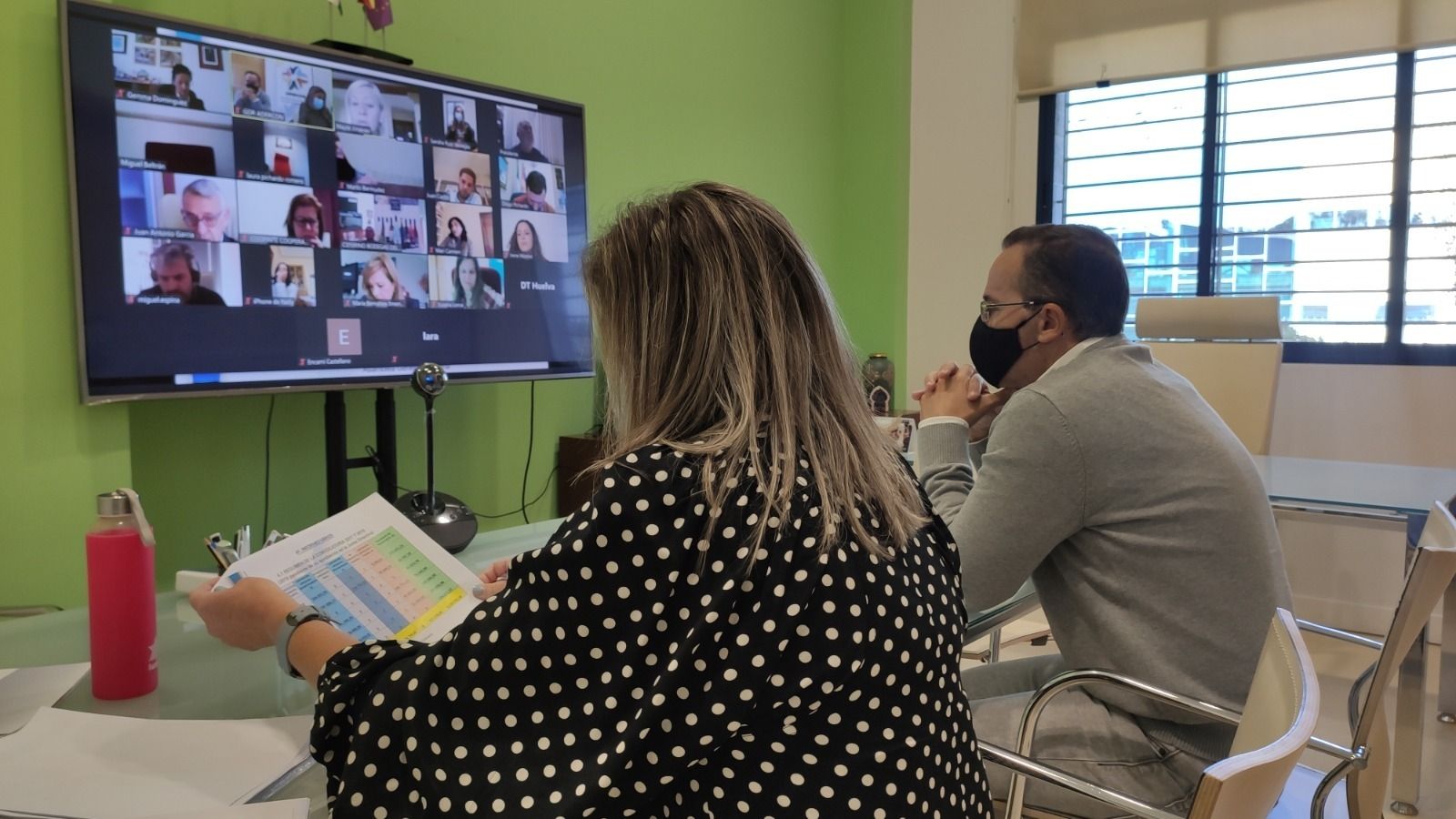 Reunión telemática de la Asociación para el Desarrollo Rural del Condado de Huelva.