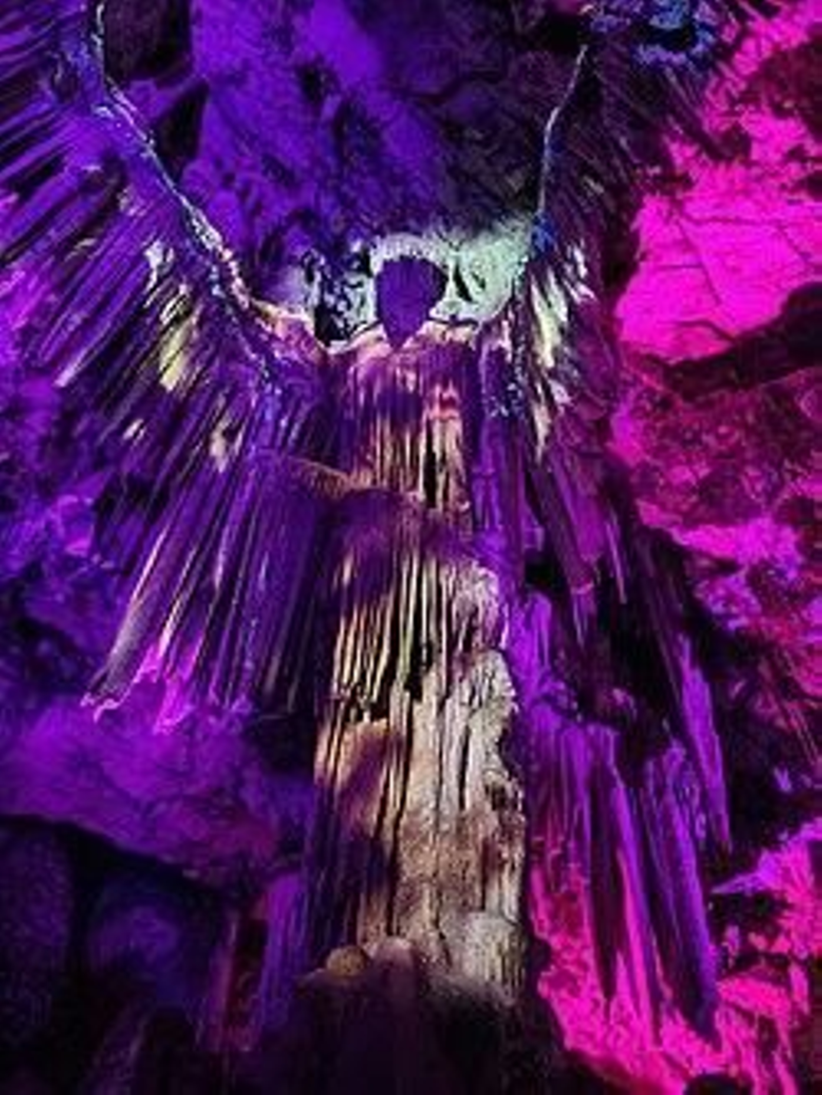 El Ángel de la Cueva de San Miguel, en Gibraltar.