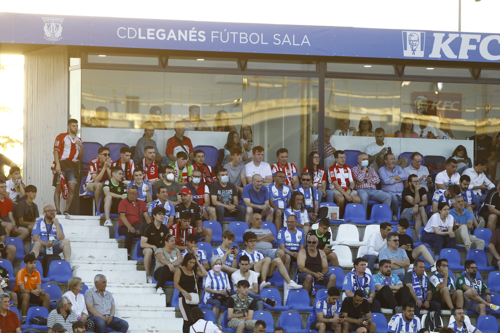 Imágenes del C.D. Leganés-U.D. Almería. Ascenso a la Liga Santander de Fútbol