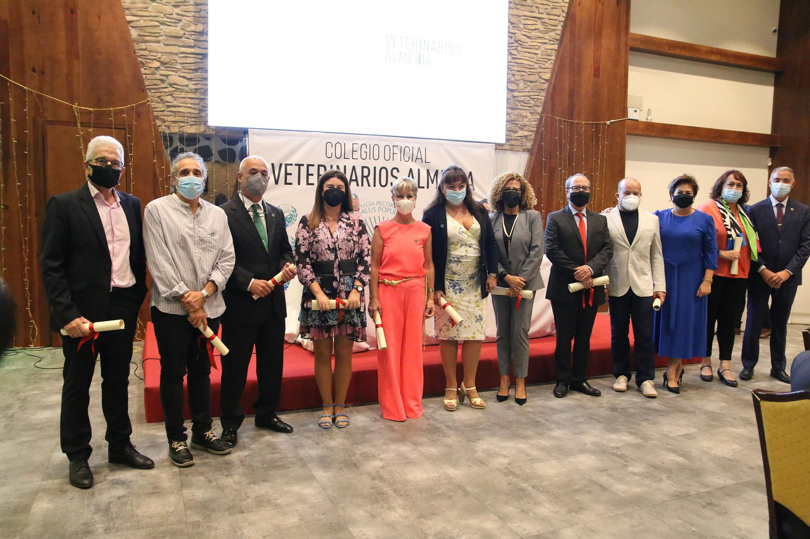 Fotogalería del acto del Colegio de Veterinarios por el día de su patrón