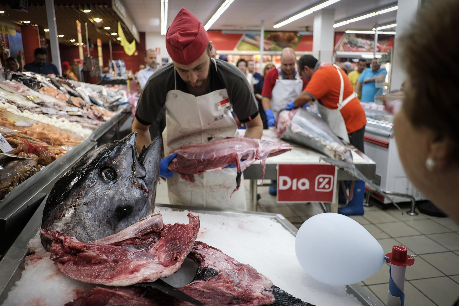 Imágenes del ronqueo en el Maxi Día del Estadio