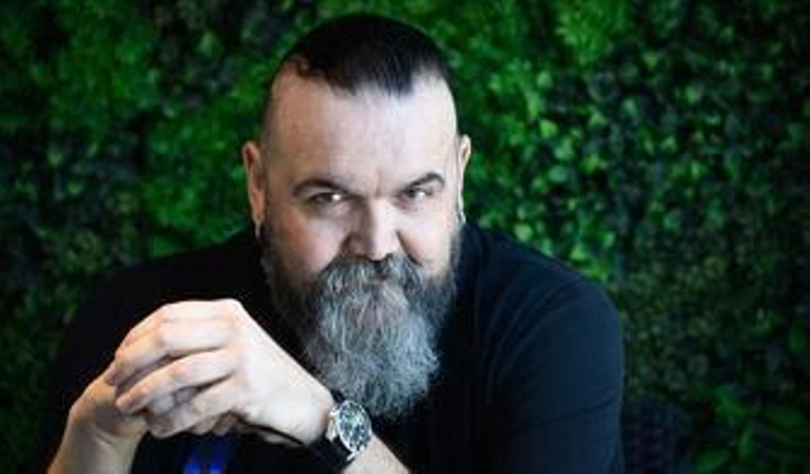 David Pastor Vico, durante la entrevista.