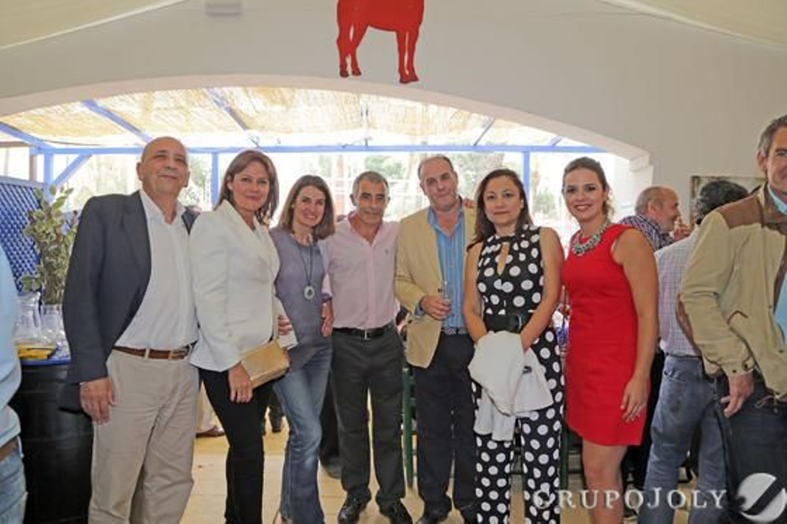 Jesús Gómez, Patricia Sánchez, Rocío Ramírez, Luis Mateos, Eduardo Guerras, Susana Espinel y Marisa López. 

Foto: Vanesa Lobo