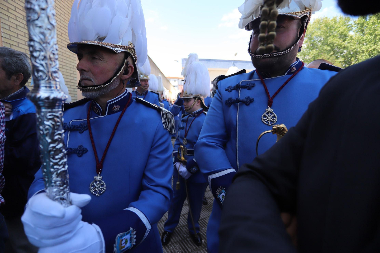 Imágenes del recorrido de la Hermandad del Cristo Cautivo de Huelva