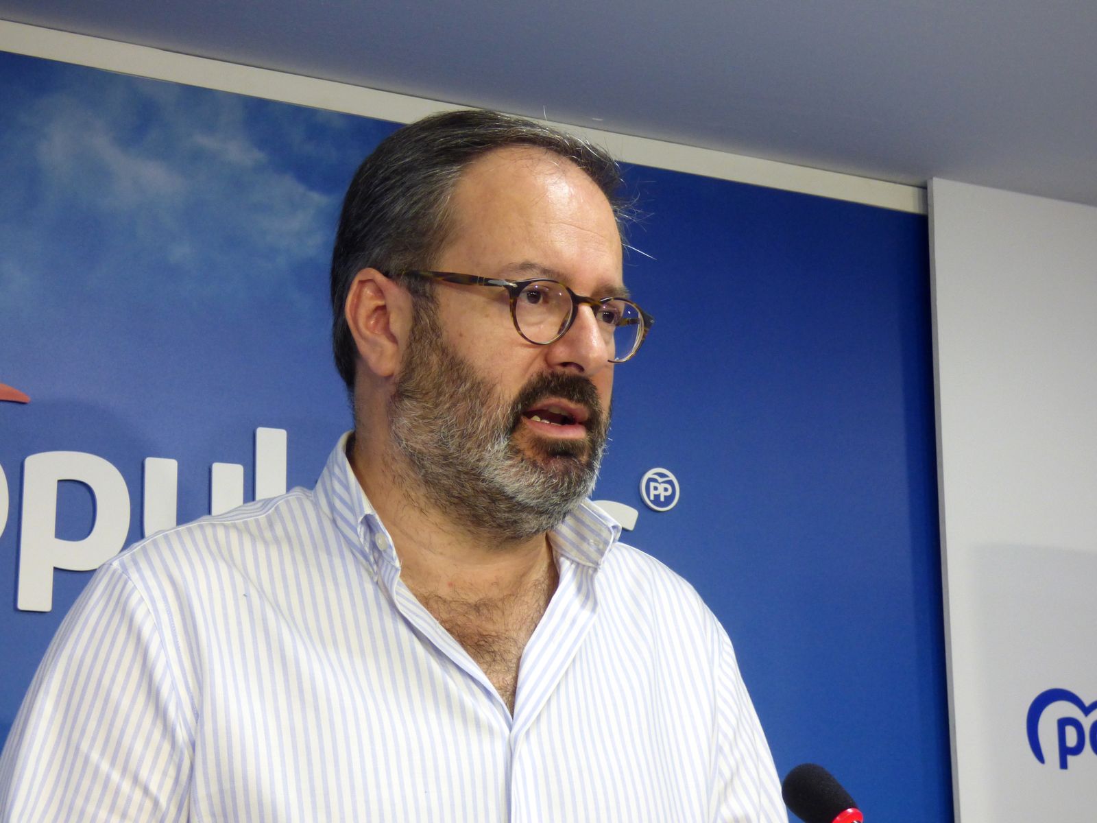 El presidente del PP de Córdoba, Adolfo Molina.