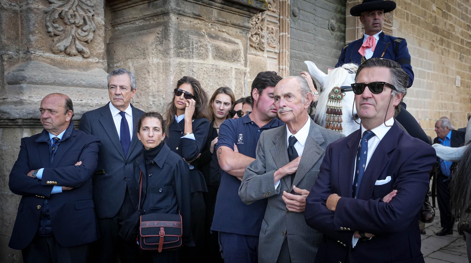 Imágenes del funeral de Álvaro Domecq en la catedral de Jerez