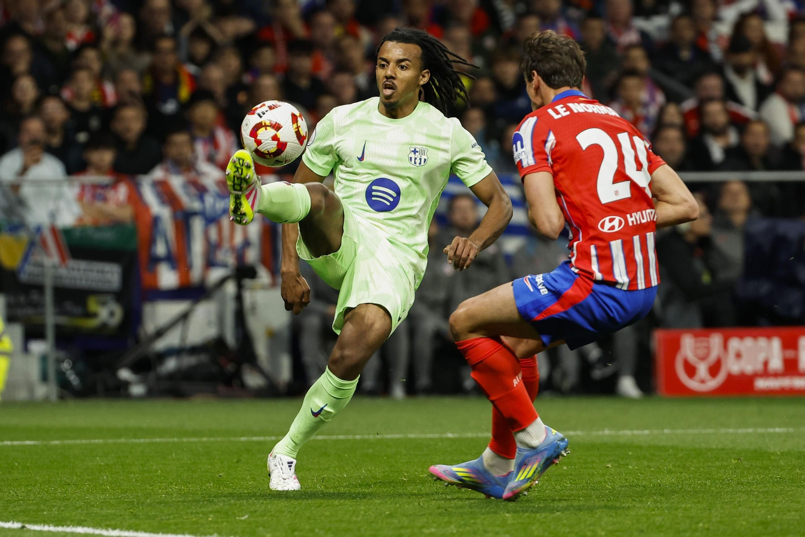 Las fotos del Atlético de Madrid - Barcelona