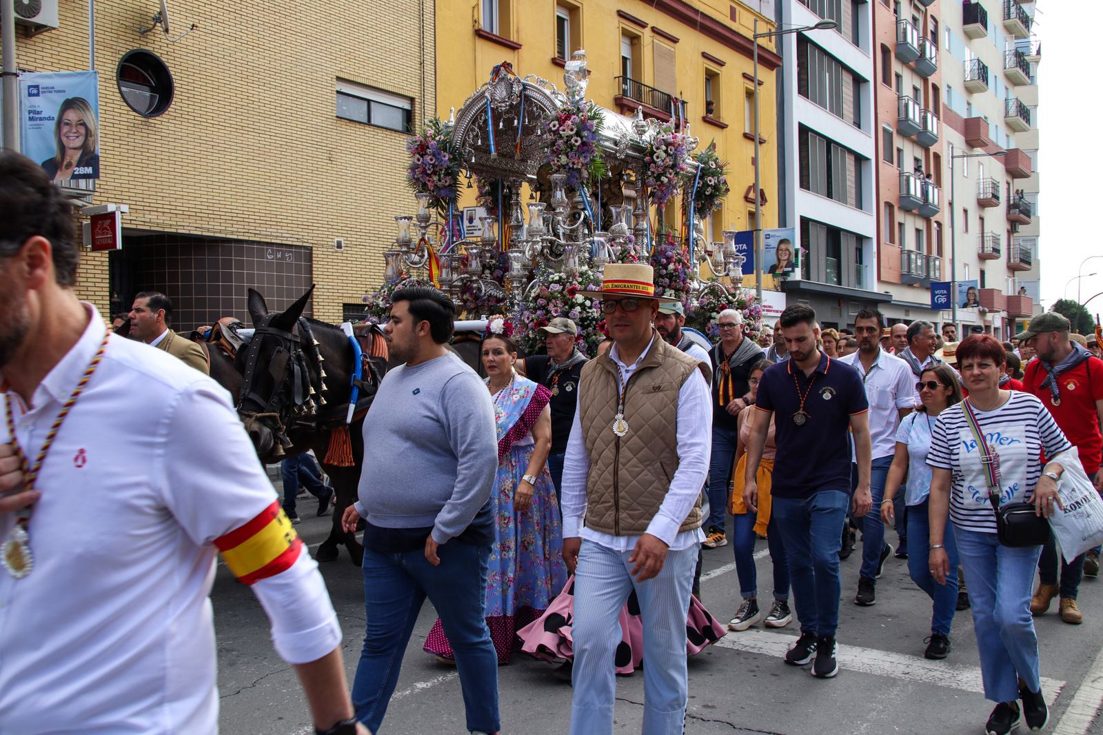 El Rocío 2023: Imágenes de los peregrinos de la Hermandad de Emigrantes