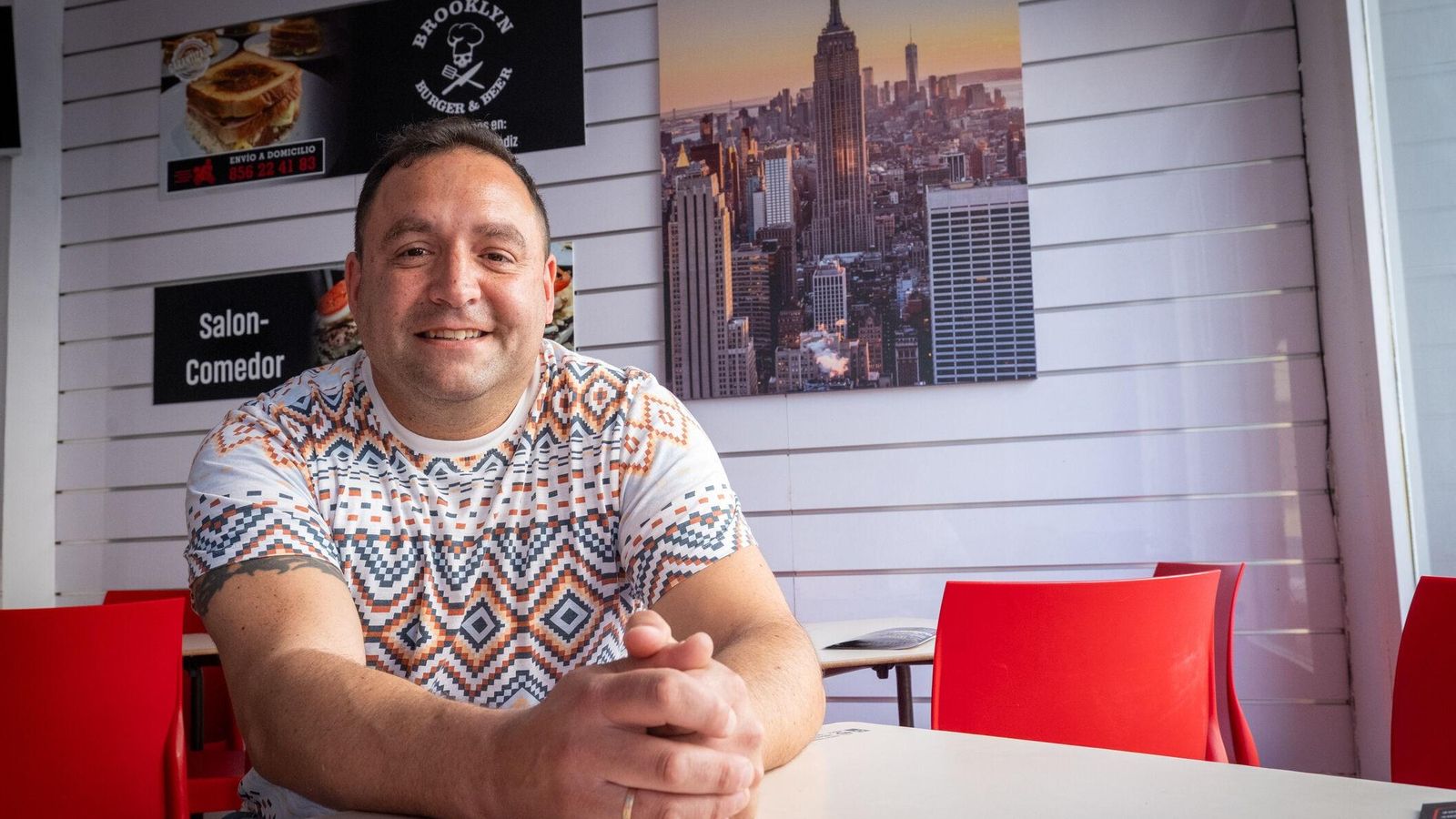 Manuel Isaac Moreno, propietario de Brooklyn Burger. Manuel Isaac Moreno, propietario de Brooklyn Burger.