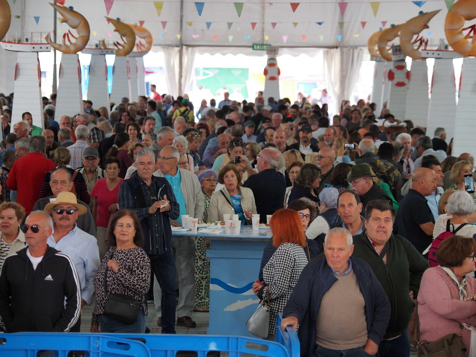 Las mejores fotografías del primer día de la Feria de la Gamba de Punta Umbría