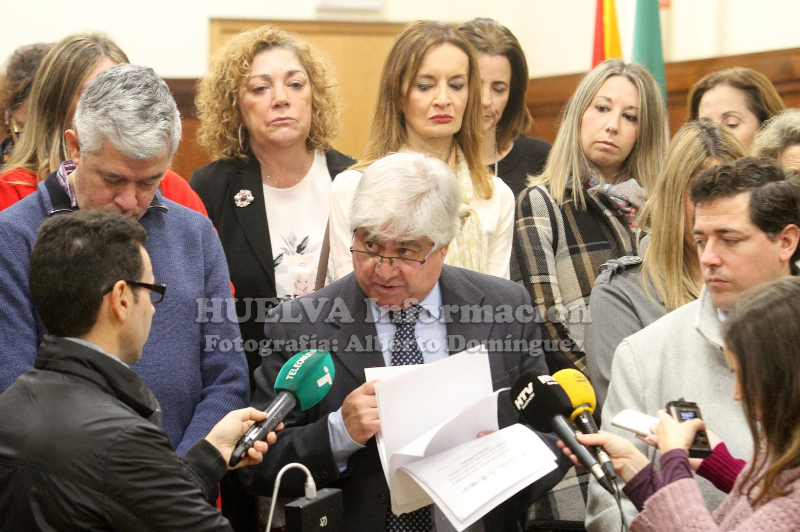 Concentración de jueces y fiscales en el Palacio de Justicia, en imágenes