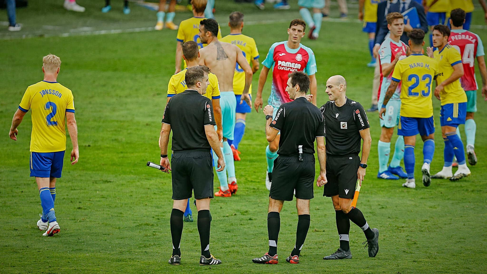 Imagen del partido Cádiz CF - Villarreal