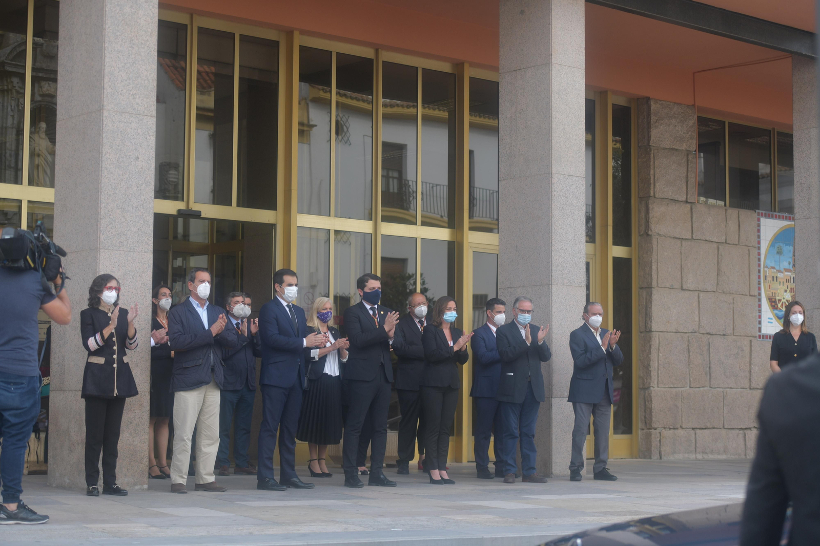 Las fotos de la capilla ardiente de Julio Anguita