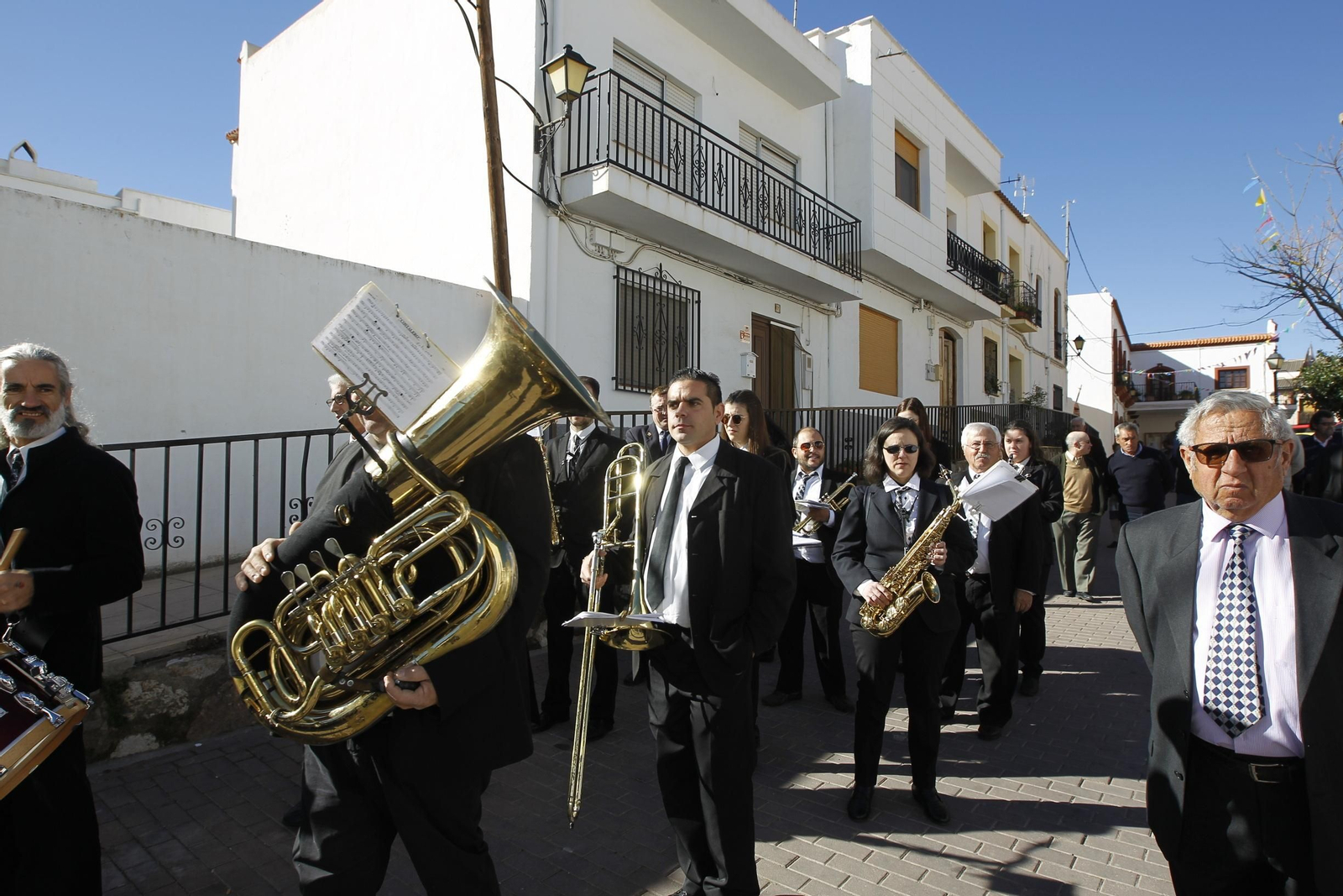 Las imágenes de las fiestas de San Antón en Padules