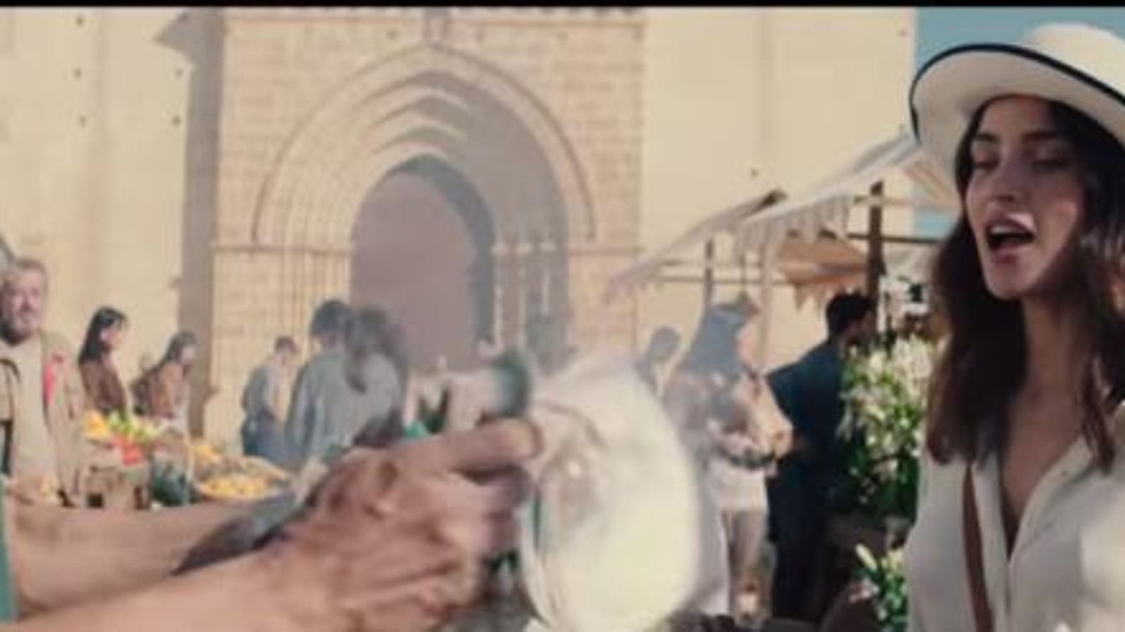 Un fotograma del anuncio de Armani rodado en Marchena