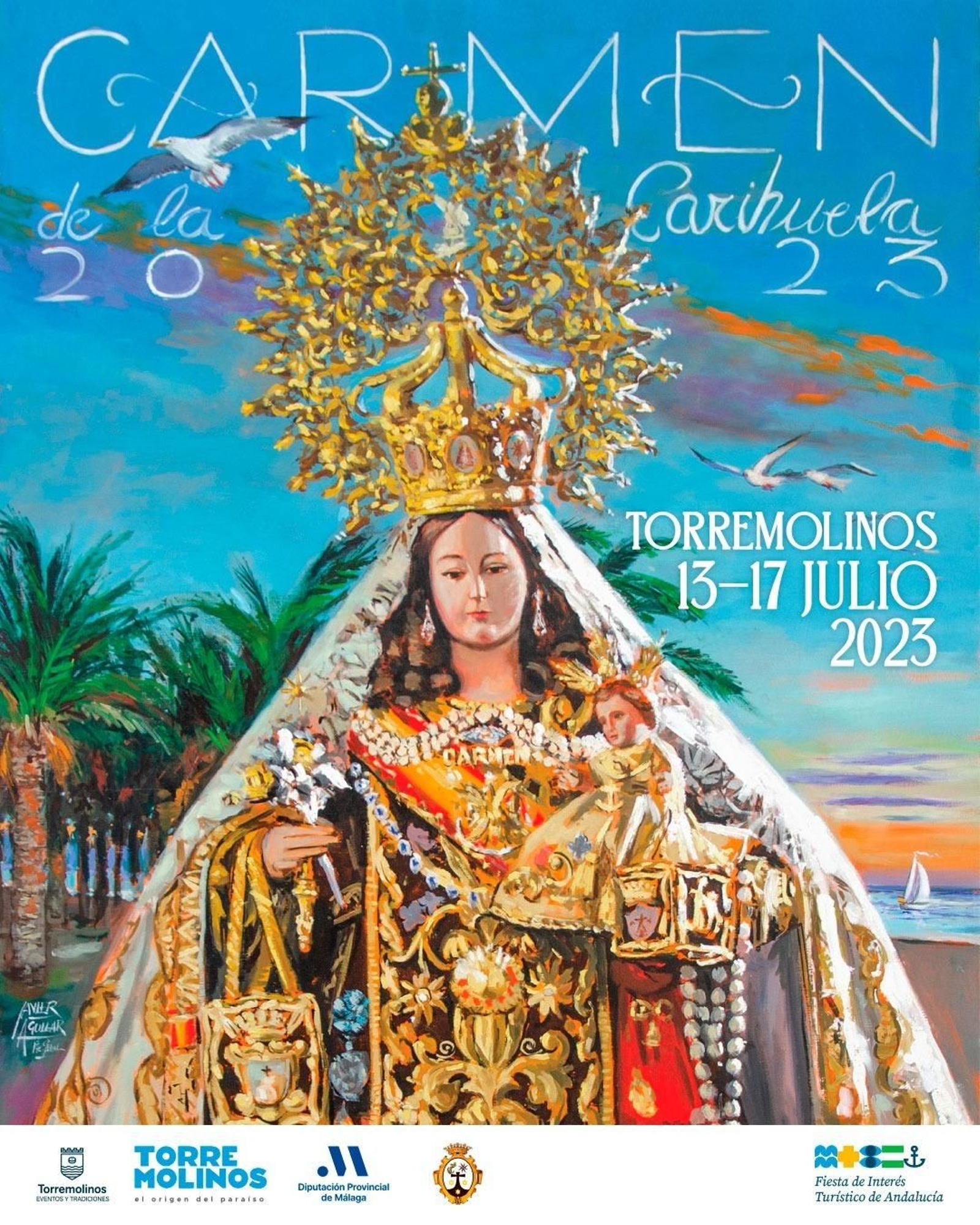 Cartel de la Feria de la Carihuela de Torremolinos Cartel de la Feria de la Carihuela de Torremolinos