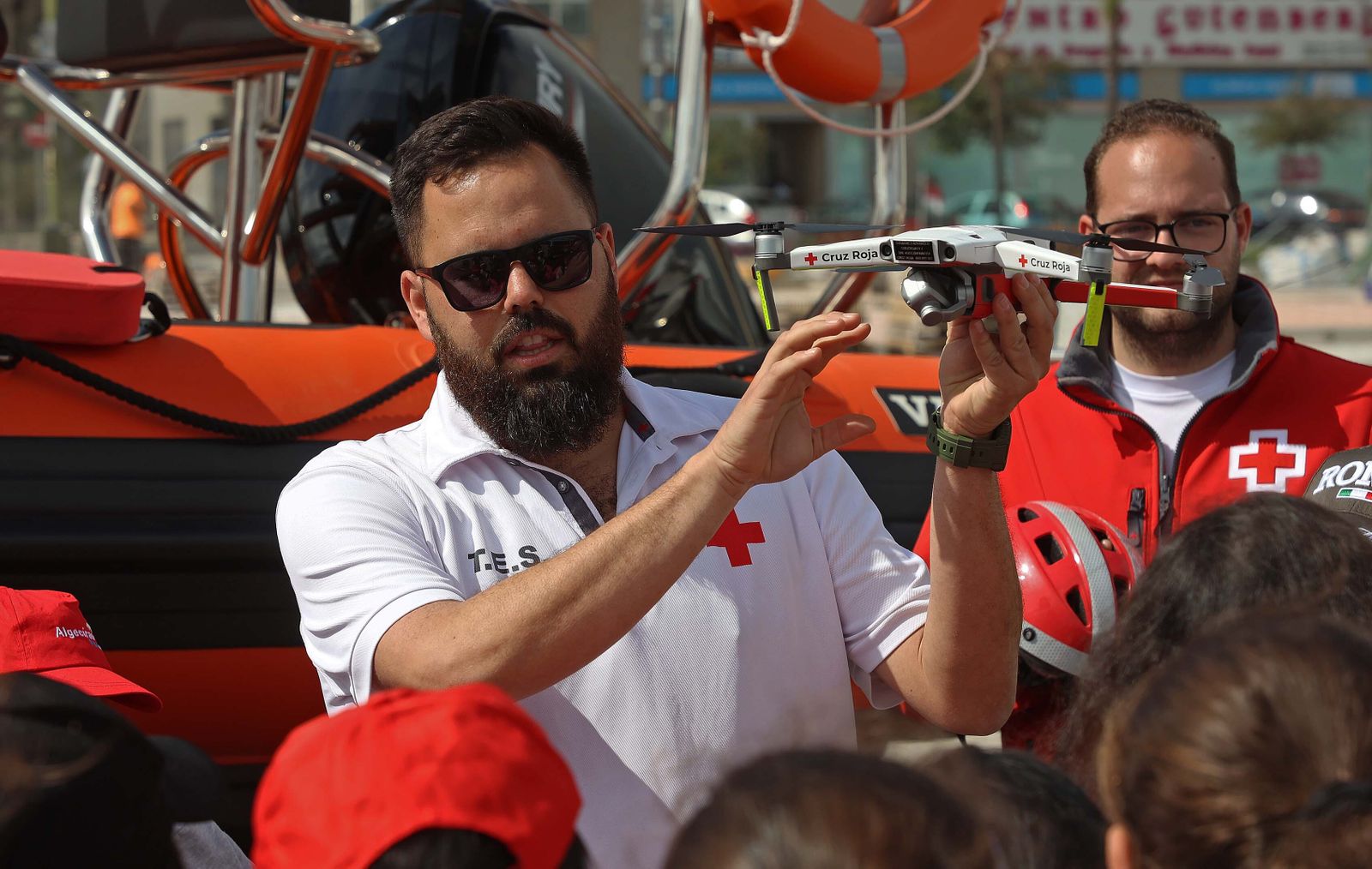 Imágenes del Día Europeo del 112 celebrado en el Puerto de Algeciras