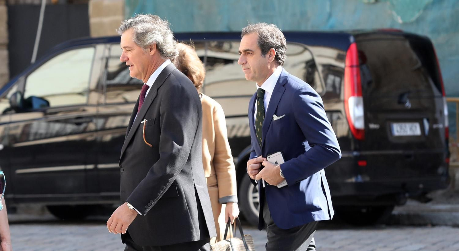 José Manuel Entrecanales, presidente de la Fundación Consejo España-EEUU, llega este viernes al Palacio Domecq. José Manuel Entrecanales, presidente de la Fundación Consejo España-EEUU, llega este viernes al Palacio Domecq.