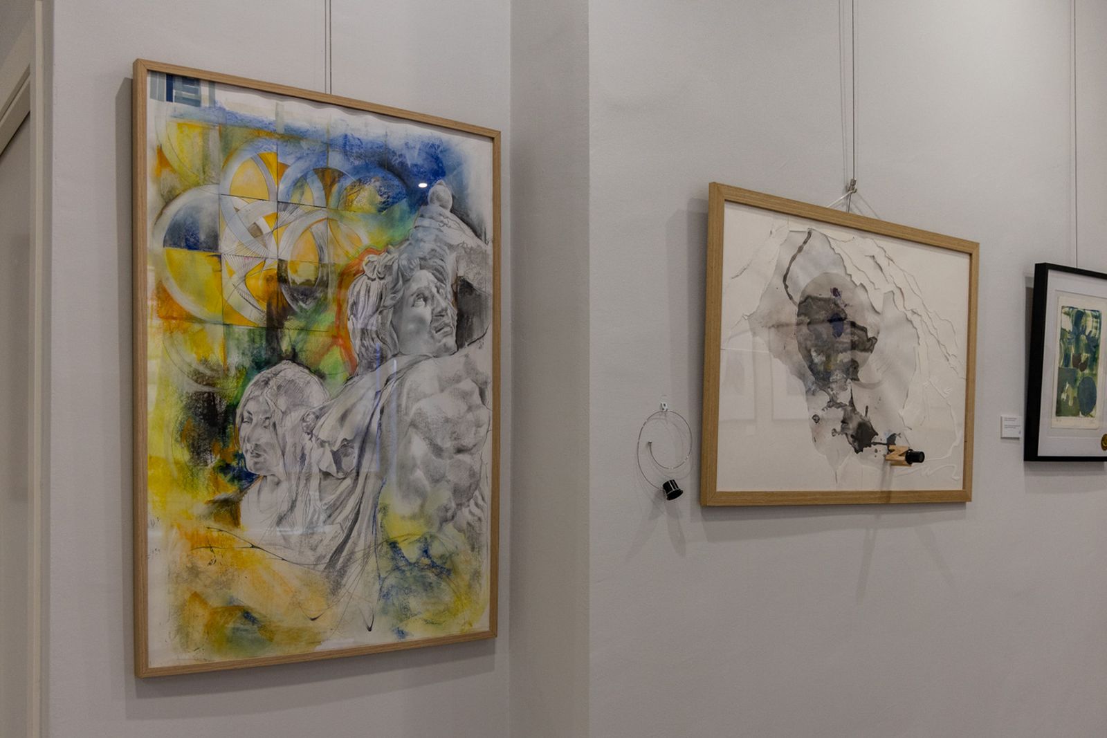 Tres artistas y un destino: ‘Telúrico_est’ trae a Jaén la experimentación de la plástica contemporánea, en imágenes