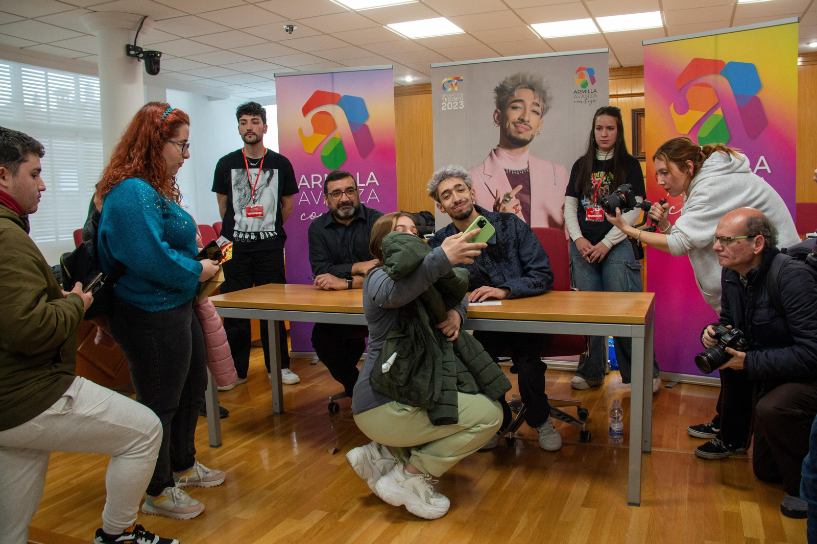 Así ha sido el recibimiento a Paul Thin en Armilla