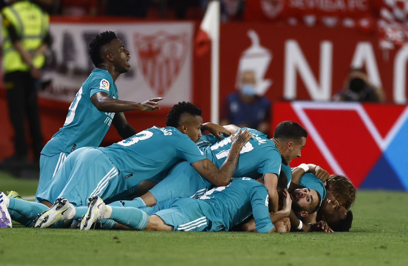 Las imágenes del Sevilla- Real Madrid