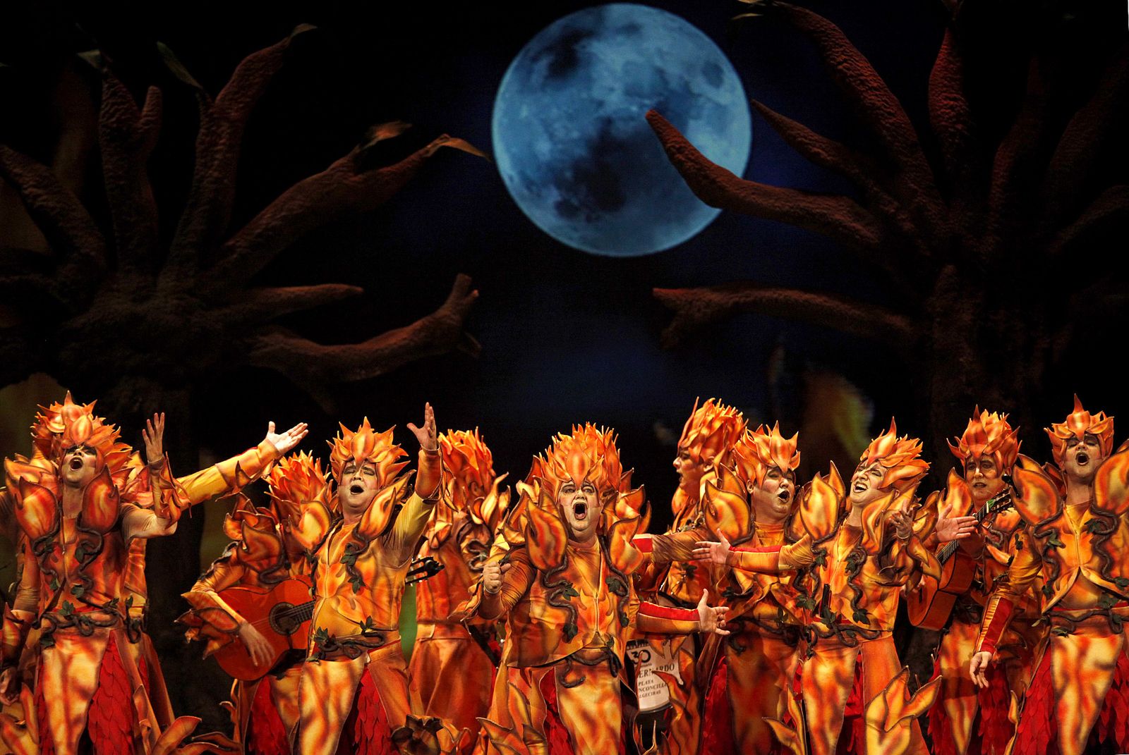 Las imágenes de la decimoctava función clasificatoria