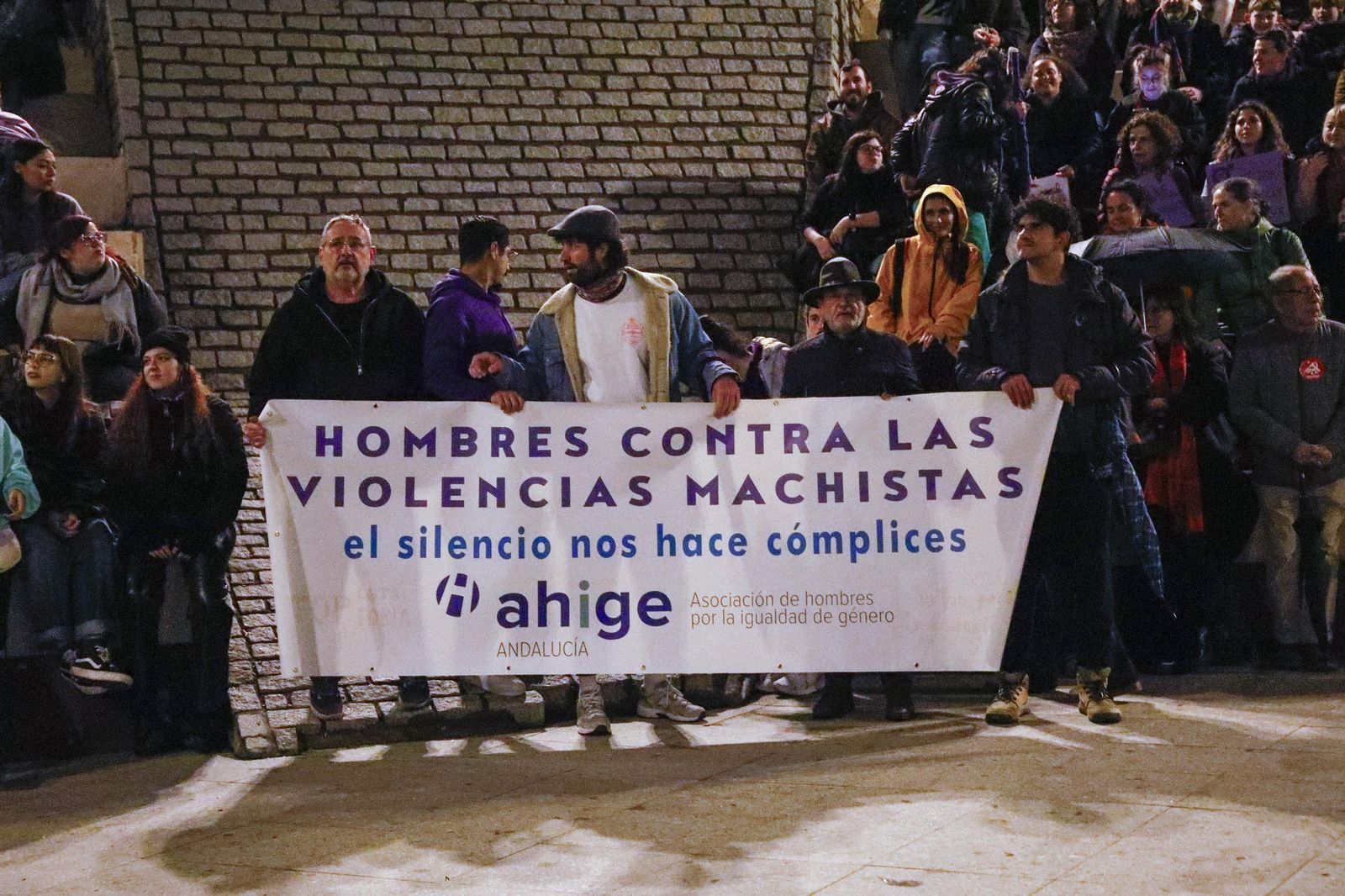 Las imágenes de la manifestación realizada por Asamblea Feminista 8M en Almería