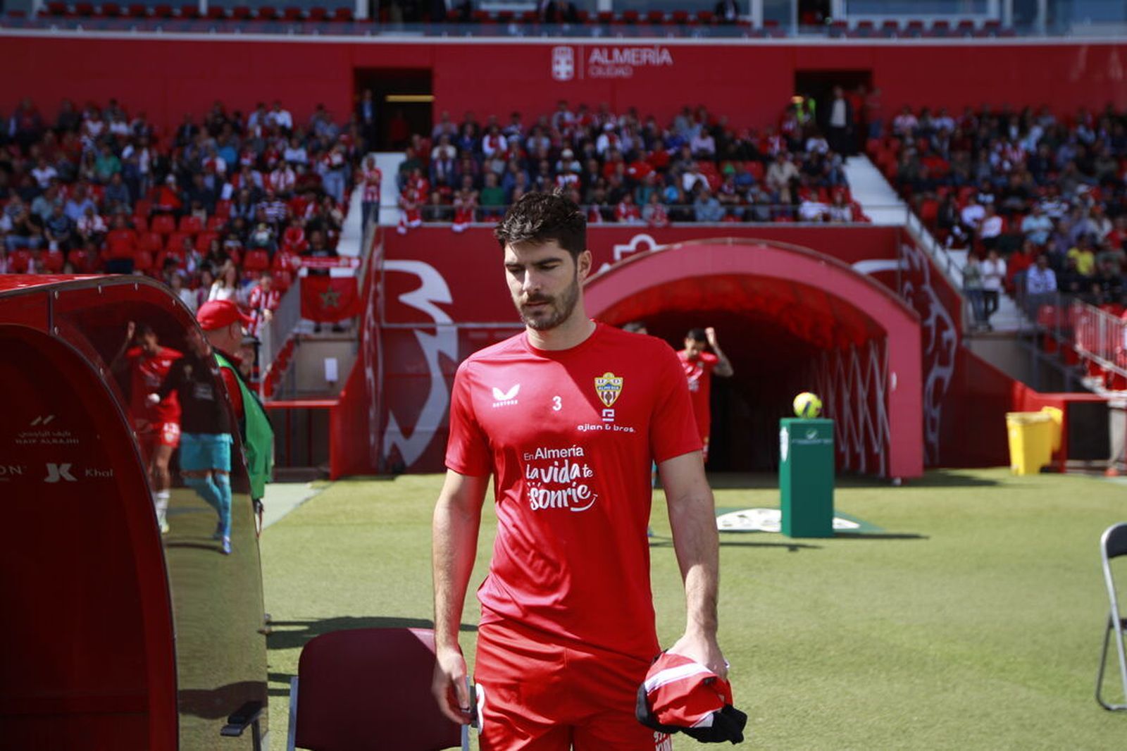 Melero volvió a vestirse de corto ante el Cádiz tras varias jornadas ausente por lesión