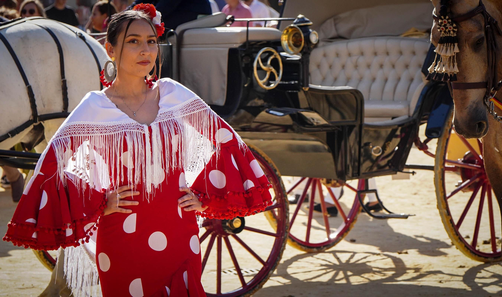 Búscate en las imágenes del sábado de la feria de Jerez 2023