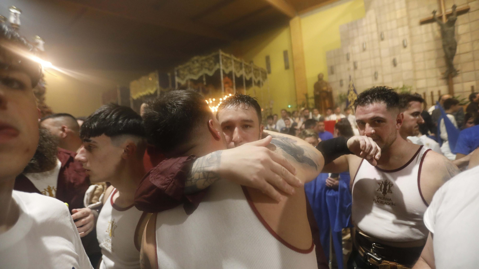Fotos del Domingo de Ramos en La Línea: La Borriquita y Flagelación