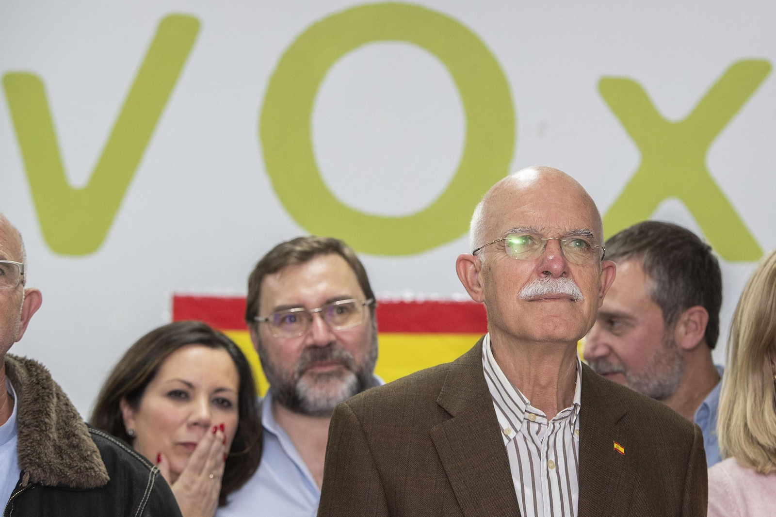 Las imágenes de la noche electoral en Vox