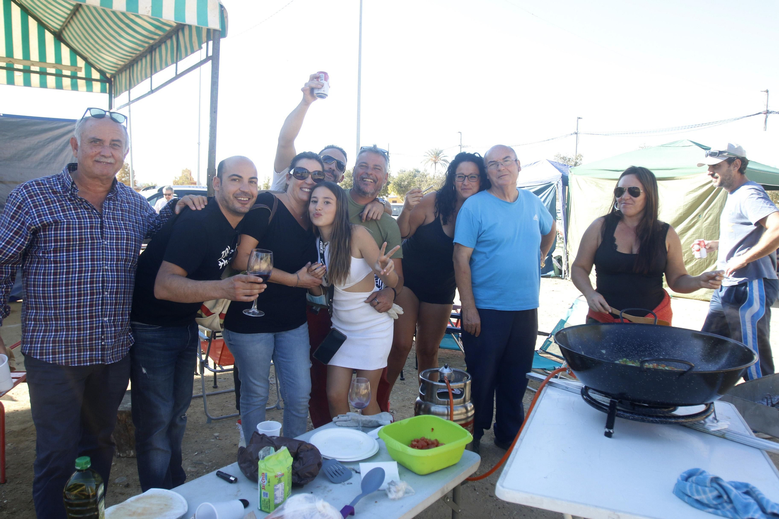 Los peroles por San Rafael, en fotografías