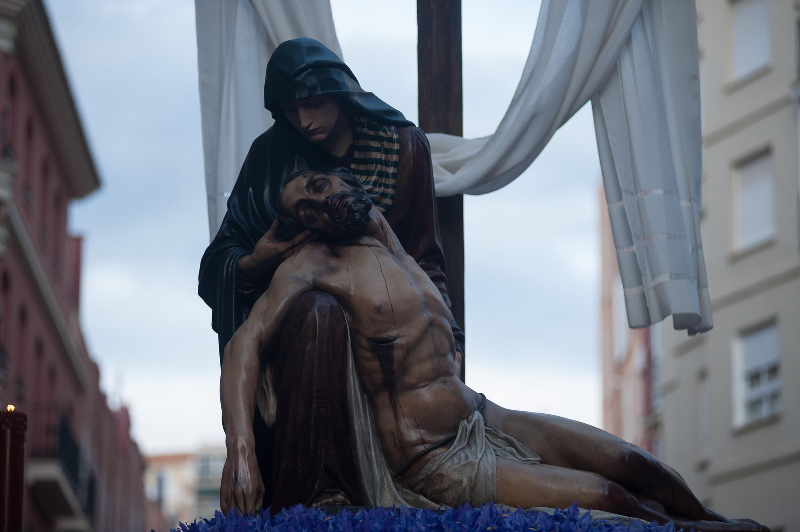 Las fotos de la Piedad del Viernes Santo en Málaga Las fotos de la Piedad del Viernes Santo en Málaga