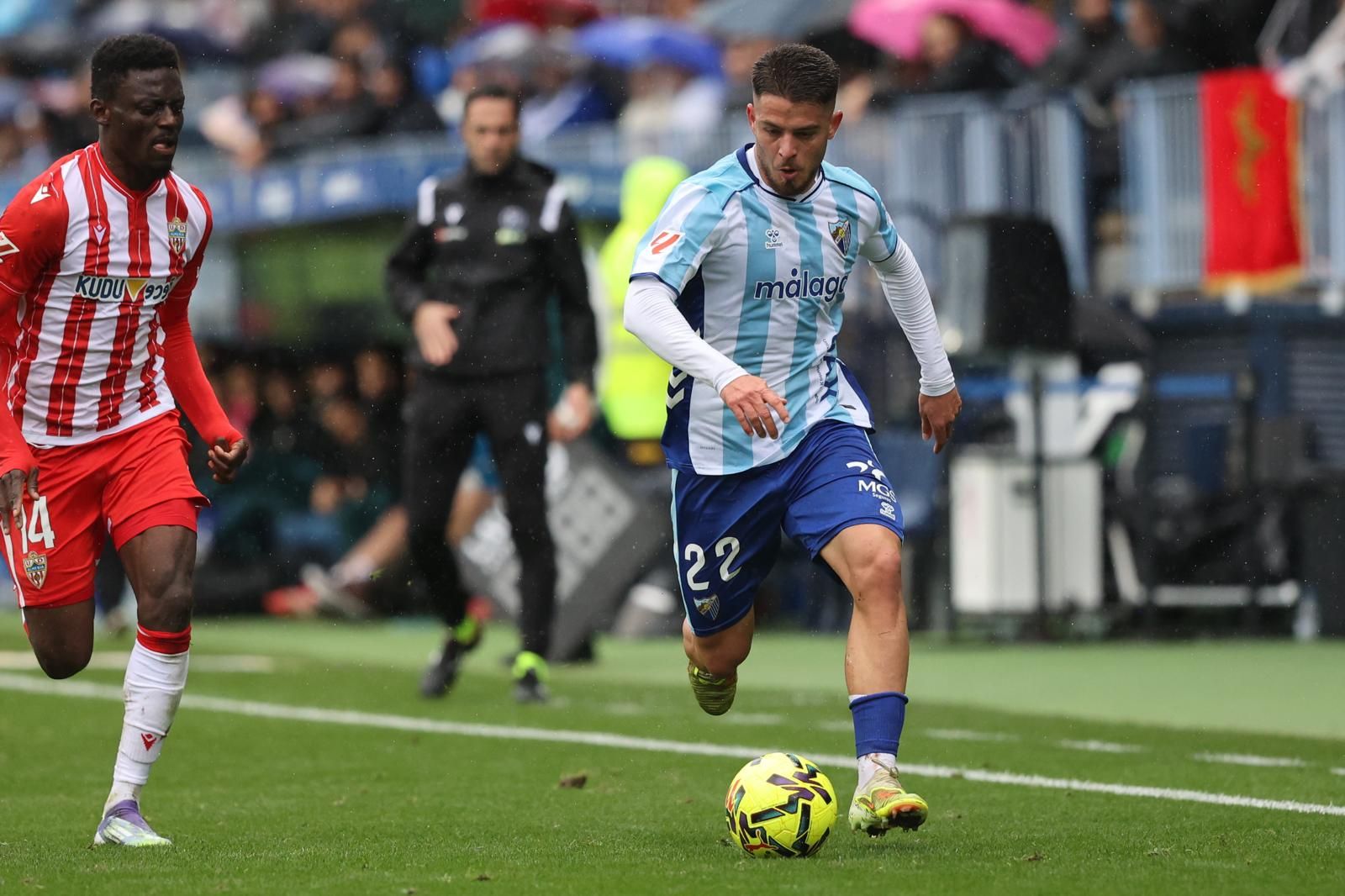 Málaga CF-Almería, en fotos
