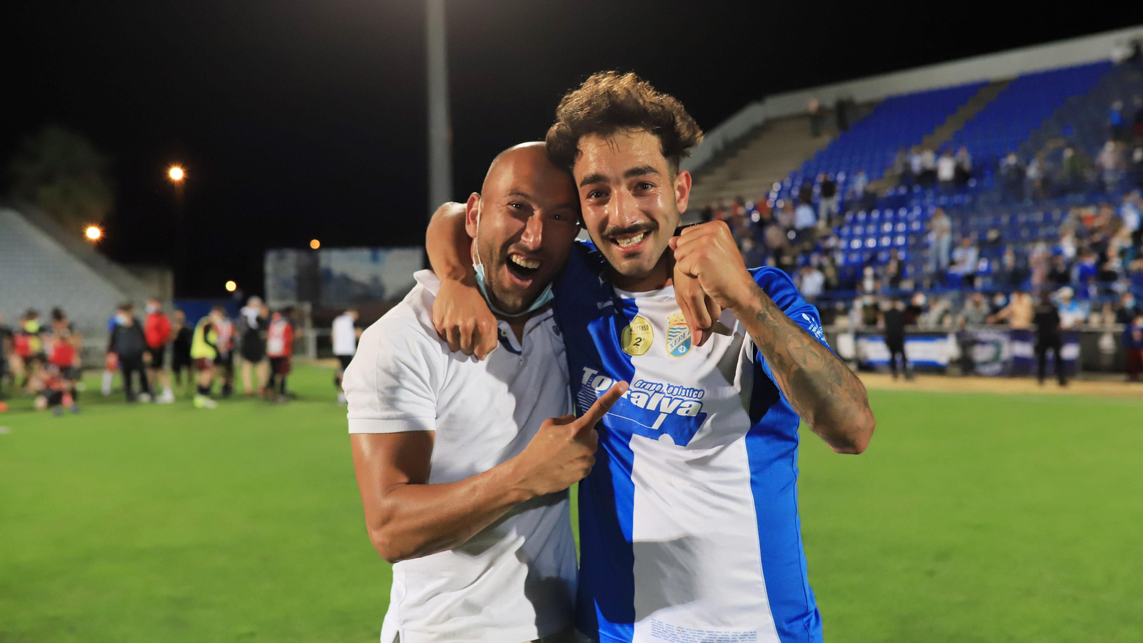 Imágenes de la semifinal por el ascenso entre el  Xerez CD - Puente Genil