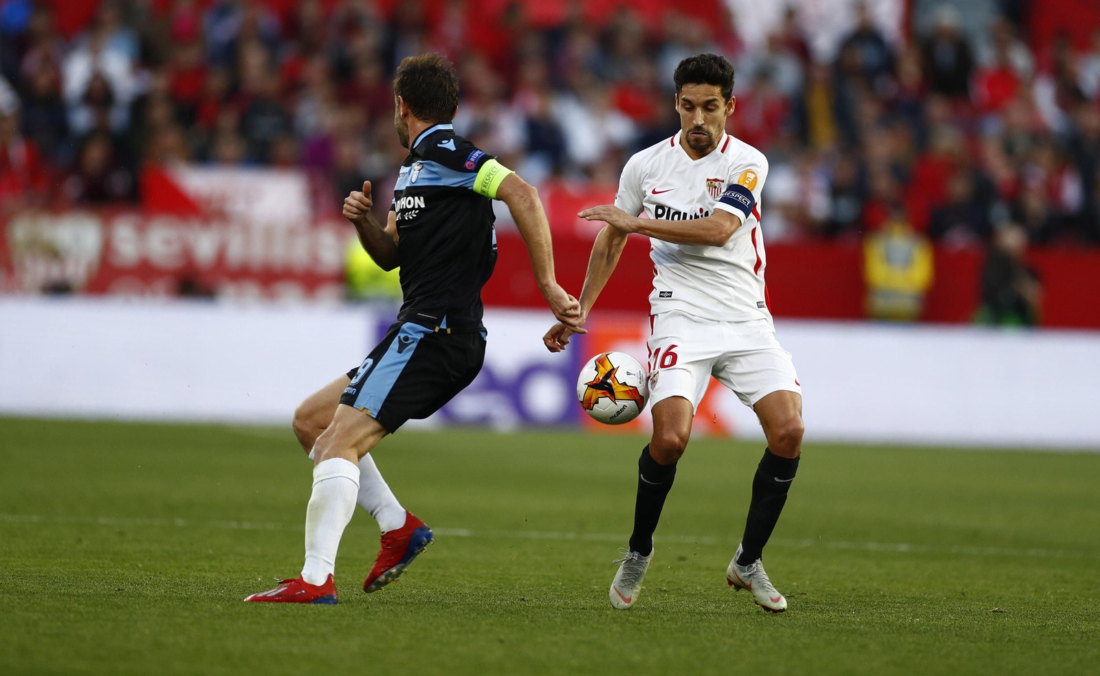 El Sevilla FC-Lazio, en imágenes