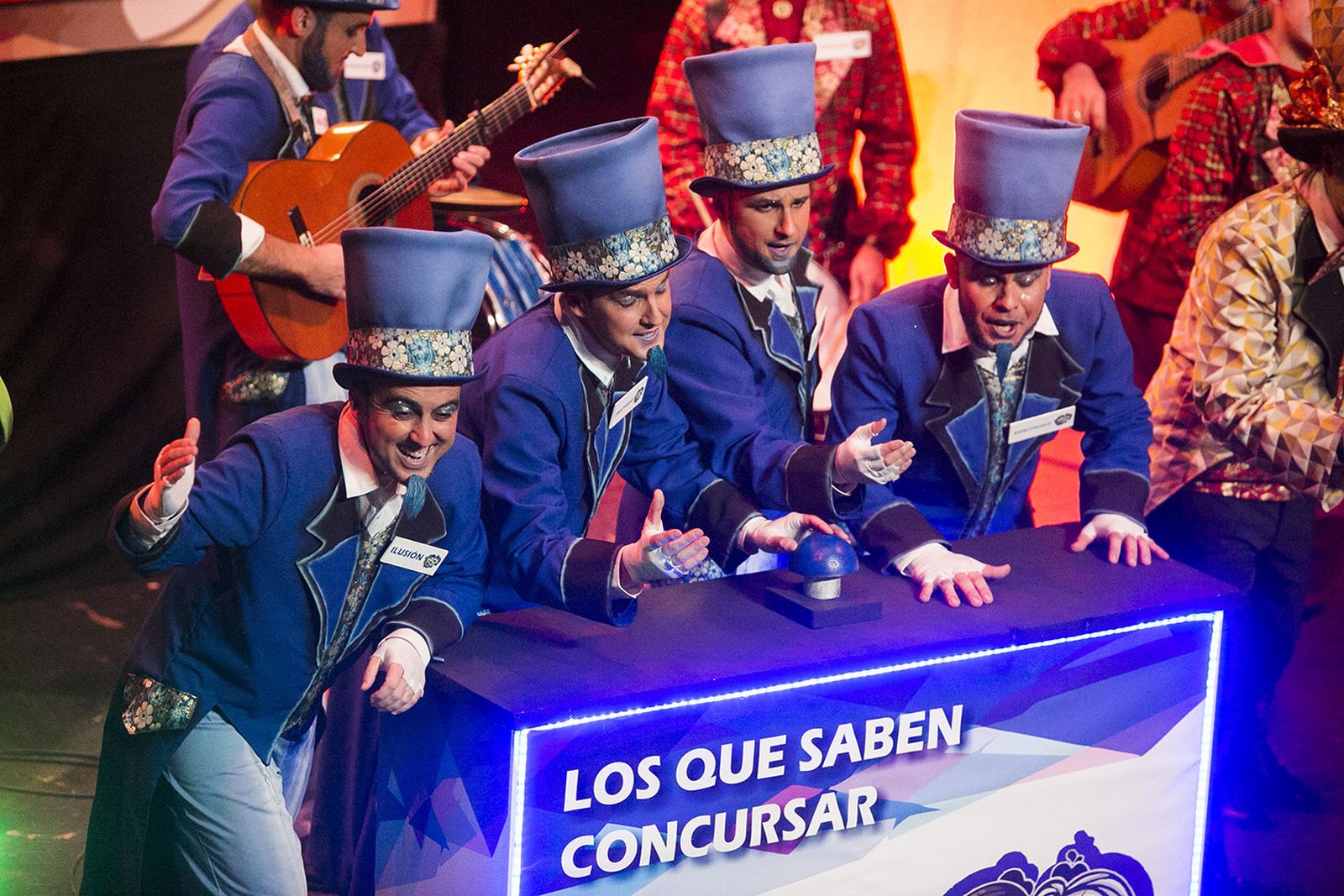 Las imágenes del sexto días de preliminares del Carnaval Colombino